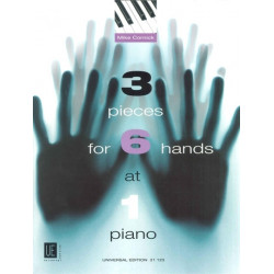 3 Pieces For 6 Hands At 1 Piano