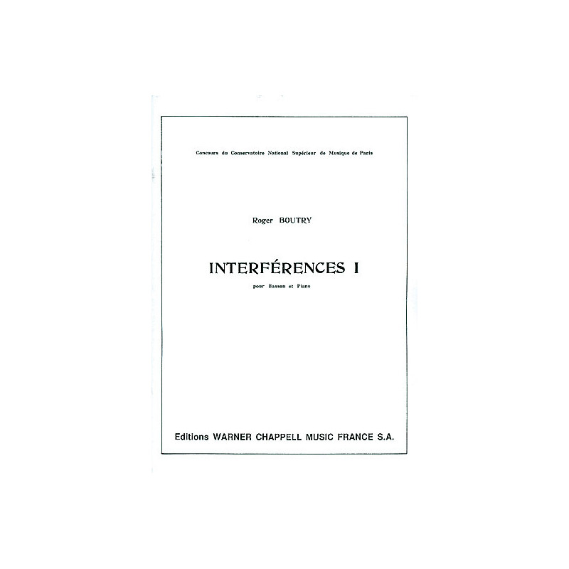Interférences I