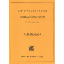 Depistage De Fautes Cahiers A & B Tres Difficile
