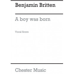 A Boy Was Born (SATB/Organ...